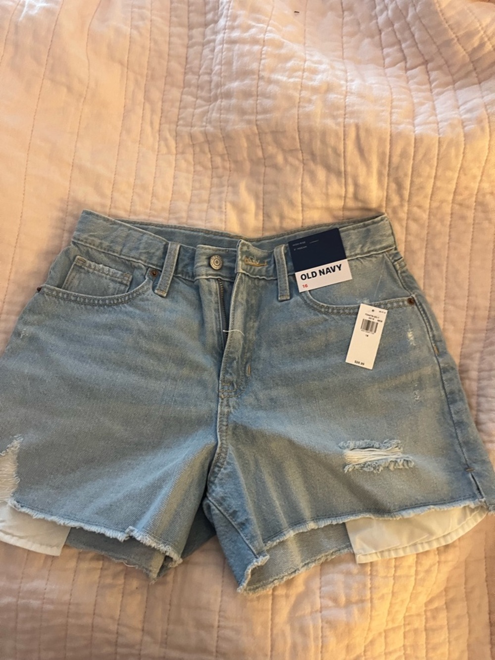 OLD NAVY Light Blue Denim Shorts